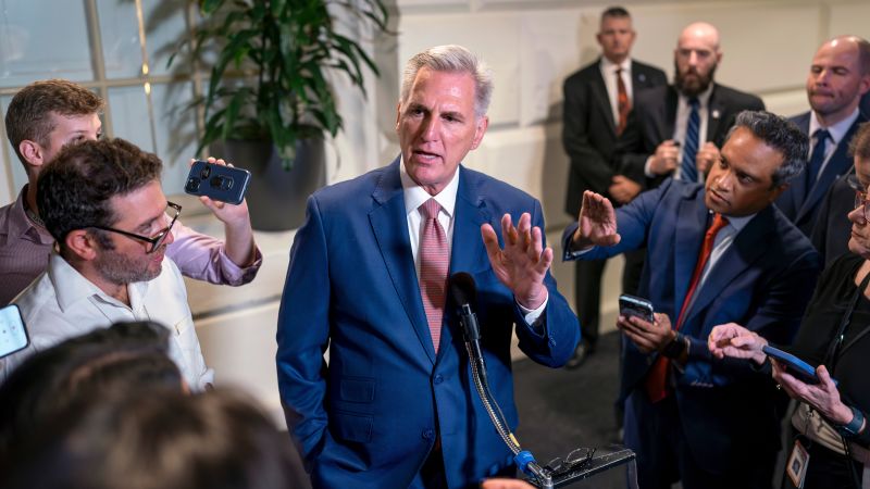 House fails to pass rule on defense bill in another setback for McCarthy